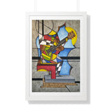 'The Guitarist' | Framed Giclée Print