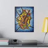 'The Cello' | Stretched Canvas Print | 3 sizes