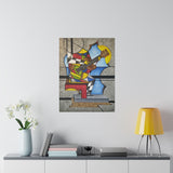 'The Guitarist' | Stretched Canvas Print | 3 sizes