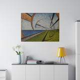 'The Deconstruction of Time' | Stretched Canvas Print | 3 sizes