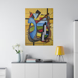 'The Pianist' | Stretched Canvas Print | 3 sizes