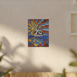 'Cruising' | Stretched Canvas Print | 4 sizes