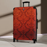 Valorē Hardshell Trolley Suitcase - 3 Sizes - Crimson Oxford