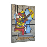 'The Guitarist' | Stretched Canvas Print | 3 sizes
