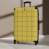 Valorē Hardshell Trolley Suitcase - 3 Sizes - Yellow Oxford