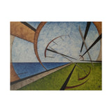 'The Deconstruction of Time' | Stretched Canvas Print | 3 sizes