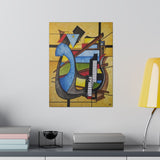 'The Pianist' | Stretched Canvas Print | 3 sizes