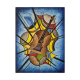 'The Cello' | Stretched Canvas Print | 3 sizes