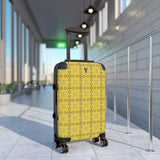 Valorē Hardshell Trolley Suitcase - 3 Sizes - Yellow Oxford
