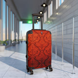 Valorē Hardshell Trolley Suitcase - 3 Sizes - Crimson Oxford