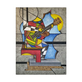 'The Guitarist' | Stretched Canvas Print | 3 sizes