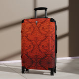 Valorē Hardshell Trolley Suitcase - 3 Sizes - Crimson Oxford