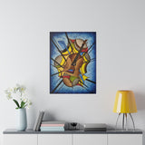 'The Cello' | Stretched Canvas Print | 3 sizes