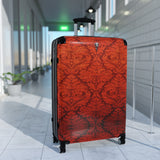 Valorē Hardshell Trolley Suitcase - 3 Sizes - Crimson Oxford