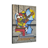 'The Guitarist' | Stretched Canvas Print | 3 sizes