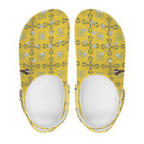 Valorē Crocs Clogs - Yellow Oxford - Sizes: Women US5.5-Men US14