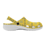 Valorē Crocs Clogs - Yellow Oxford - Sizes: Women US5.5-Men US14