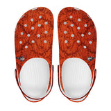 Valorē Crocs Clogs - Crimson Oxford - Sizes: Women US5.5-Men US14