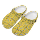 Valorē Crocs Clogs - Yellow Oxford - Sizes: Women US5.5-Men US14