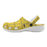 Valorē Crocs Clogs - Yellow Oxford - Sizes: Women US5.5-Men US14