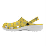 Valorē Crocs Clogs - Yellow Oxford - Sizes: Women US5.5-Men US14