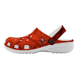 Valorē Crocs Clogs - Crimson Oxford - Sizes: Women US5.5-Men US14