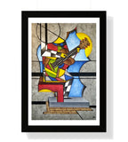 'The Guitarist' | Framed Giclée Print