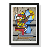 'The Guitarist' | Framed Giclée Print