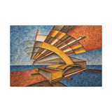 'Floating Home' | Stretched Canvas Print | 3 Sizes