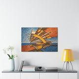 'Floating Home' | Stretched Canvas Print | 3 Sizes