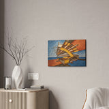 'Floating Home' | Stretched Canvas Print | 3 Sizes