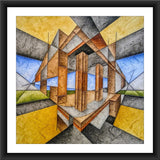 Opposing Perspectives | Framed Giclée Print
