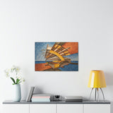 'Floating Home' | Stretched Canvas Print | 3 Sizes