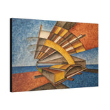'Floating Home' | Stretched Canvas Print | 3 Sizes