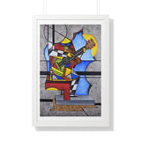 "The Guitarist" | Framed Giclée Print