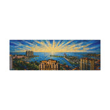 "St Pete Panoramic No. 1" | Mixed Media Giclée on Canvas
