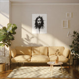 "Jesus of Nazareth" | Stretched Canvas | 3 sizes