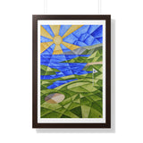 "Pebble Beach" | Framed Giclée Print