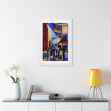 "Pianist at the Mahaffey" | Framed Giclée Print