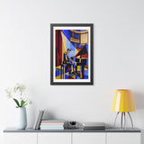 "Pianist at the Mahaffey" | Framed Giclée Print