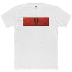 Valorē Logo Tee - Crimson Oxford V Banner - Unisex