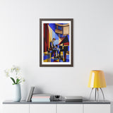 "Pianist at the Mahaffey" | Framed Giclée Print
