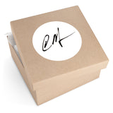 EH Signature Round Sticker, Indoor\Outdoor