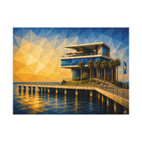 "St Pete Pier" | Limited-Edition Canvas Giclée| 30"x40"