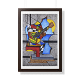 "The Guitarist" | Framed Giclée Print