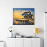 "St Pete Pier" | Limited-Edition Canvas Giclée| 30"x40"