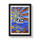 "Cruising" | Framed Giclée Print