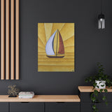 "Morning Sail" | Canvas Giclée Print | 3 Sizes