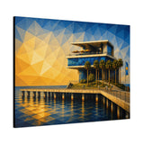 "St Pete Pier" | Limited-Edition Fine Art Canvas