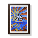 "Cruising" | Framed Giclée Print
